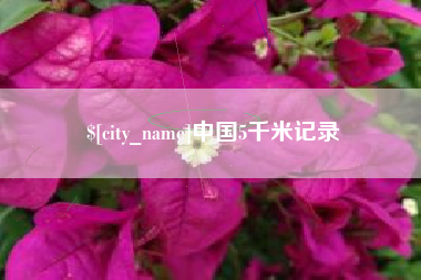 鞍山中国5千米记录