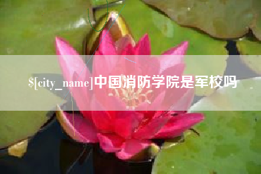 鞍山中国消防学院是军校吗