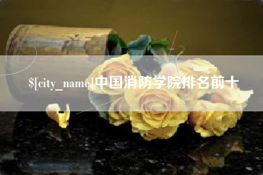 鞍山中国消防学院排名前十