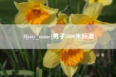 鞍山男子5000米标准