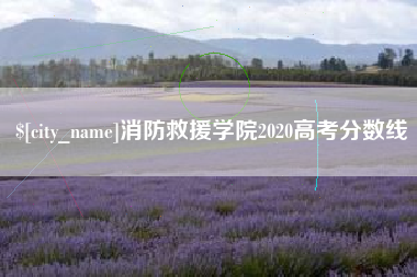 鞍山消防救援学院2020高考分数线