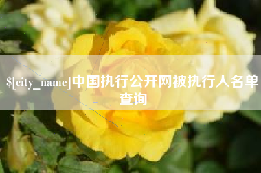 鞍山中国执行公开网被执行人名单查询