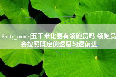 鞍山五千米比赛有领跑员吗-领跑员会按照既定的速度匀速前进
