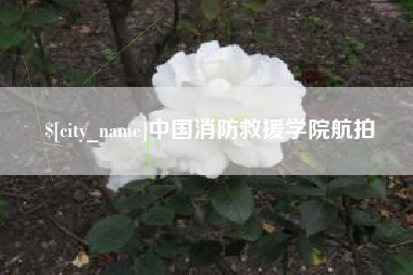 鞍山中国消防救援学院航拍