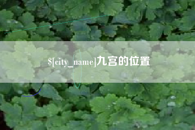 鞍山九宫的位置