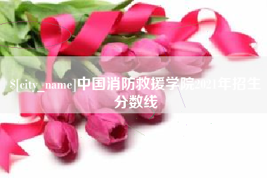 鞍山中国消防救援学院2021年招生分数线