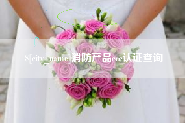 鞍山消防产品ccc认证查询