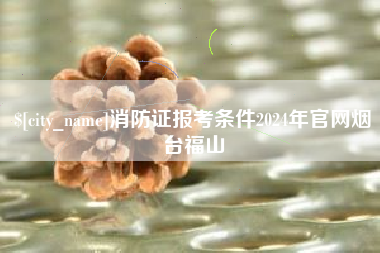 鞍山消防证报考条件2024年官网烟台福山
