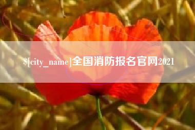 鞍山全国消防报名官网2021
